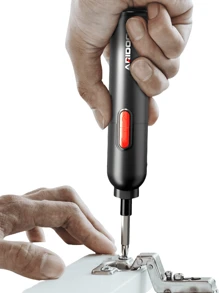 便携式电动螺丝刀套装，USB充电无线迷你手持钻，适用于家具组装、玩具维修和DIY，耐用家用电动工具