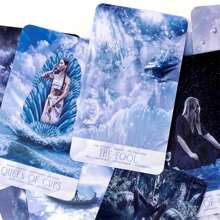 Aquarius Tarot Cards: Party Divination Game With Keyword Meanings - Classic Tarot Cards For Fortune Telling And Board Games - Zodiac - View 3