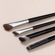 Bộ cọ trang điểm 7 món, Phấn mắt, Má hồng, Tạo khối mũi, Kem che khuyết điểm, Phấn phủ, Cọ nền, Dụng cụ cọ trang điểm đầy đủ, Bộ cọ, Bộ cọ trang điểm, Bộ cọ trang điểm, Bộ trang điểm hoàn chỉnh, Bộ cọ trang điểm, Bộ trang điểm hoàn chỉnh, Bộ cọ, Bộ cọ trang điểm, Bộ quà tặng trang điểm - màu đen - Xem 5