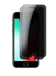 2pcs Anti-Spy, Anti-Fingerprint, Anti-Oil, Privacy Protection Tempered Glass Screen Protector, Compatible With IPhone 7/8/7Plus/8Plus/X/XS/XR/12/12Pro/12Plus/12Pro Max/12e Gift For Birthday, Family, Friends Phone Screen Protector, Phone Accessories