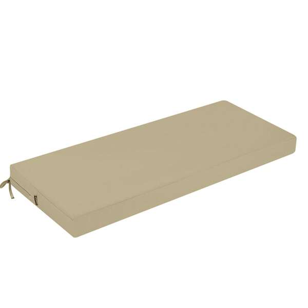 Bankauflage Outdoor, Bequeme Schaumstoff Bankkissen Sitzauflage, Wasserdicht Sitzkissen, Hollywoodschaukel Auflagen mit Bändern, Verdicktes Polster für Gartenmöbel