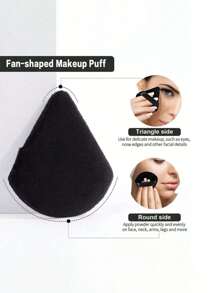 100/50/30/20/10/5/1pc Miếng mút trang điểm, Bông mút trang điểm, Miếng mút trang điểm, Bông mút phấn tam giác, Miếng mút trang điểm mini, Bộ mút trang điểm, Bộ dụng cụ trang điểm, Dụng cụ trang điểm chuyên nghiệp, Miếng mút trang điểm hình giọt nước, Miếng mút trang điểm, Miếng mút che khuyết điểm siêu mềm, Thích hợp cho mỹ phẩm dạng lỏng và dạng kem, Hỗn hợp mút trang điểm ướt và khô cho mặt, Bông mút phấn nhung, Dụng cụ trang điểm du lịch cầm tay, Miếng mút trang điểm ướt và khô, Dụng cụ trang điểm có thể tái sử dụng và giặt được, Thích hợp cho mọi loại da, - màu đen - Xem 6
