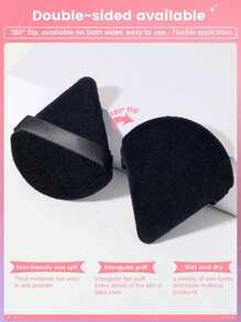 100/50/30/20/10/5/1pc Miếng mút trang điểm, Bông mút trang điểm, Miếng mút trang điểm, Bông mút phấn tam giác, Miếng mút trang điểm mini, Bộ mút trang điểm, Bộ dụng cụ trang điểm, Dụng cụ trang điểm chuyên nghiệp, Miếng mút trang điểm hình giọt nước, Miếng mút trang điểm, Miếng mút che khuyết điểm siêu mềm, Thích hợp cho mỹ phẩm dạng lỏng và dạng kem, Hỗn hợp mút trang điểm ướt và khô cho mặt, Bông mút phấn nhung, Dụng cụ trang điểm du lịch cầm tay, Miếng mút trang điểm ướt và khô, Dụng cụ trang điểm có thể tái sử dụng và giặt được, Thích hợp cho mọi loại da, - màu đen - Xem 8