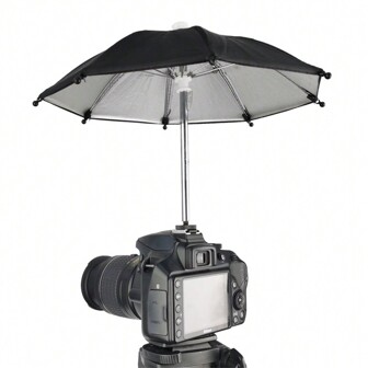 Puluz Camera Mini Waterproof Sunscreen Umbrella For Photographic Equipment