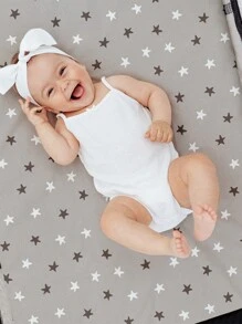 GLLQUEN BABY 2 piezas Juego de sábanas para cuna, se ajusta a colchón de cuna mini, sábanas ajustables suaves y naturales para cuna, funda de colchón convertible para corralito, unisex para bebés niños y niñas, certificado Oeko-Tex - arcoíris - Ver 10