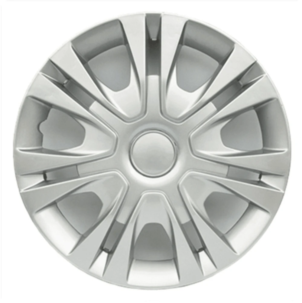 Tapacubos para ruedas para coches Tapacubos plateados premium de 13" KY