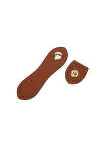 1 Pc Shoulder Strap Connection Leather Buckle DIY Bag Special Leather Buckle Operation Simple Bag Fixing Buckle Detachable - Multicolor - View 8