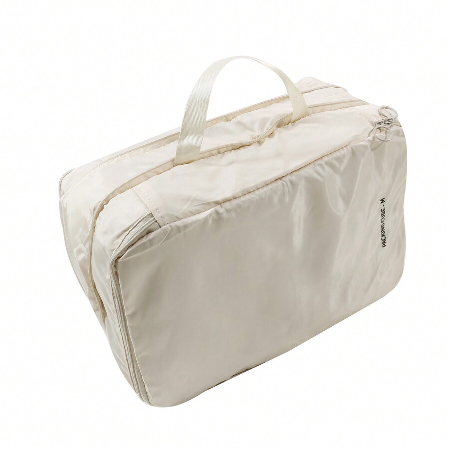 Travel Compression Packing Cubes Bag Portable Suitcase Clothes