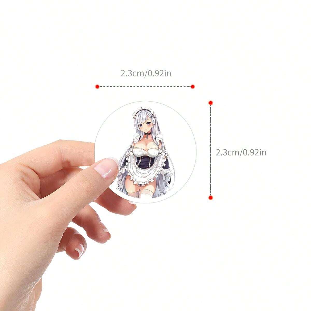 500pcs Tape StickersMaid Stickers Roll Vinyl Stickers Scrapbook