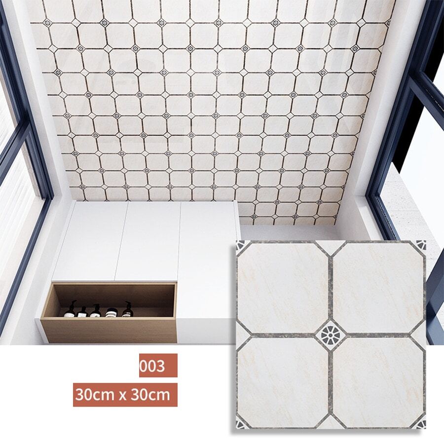 4PCS SelfAdhesive PVC Roof Ceiling Stickers, Simple Living Room