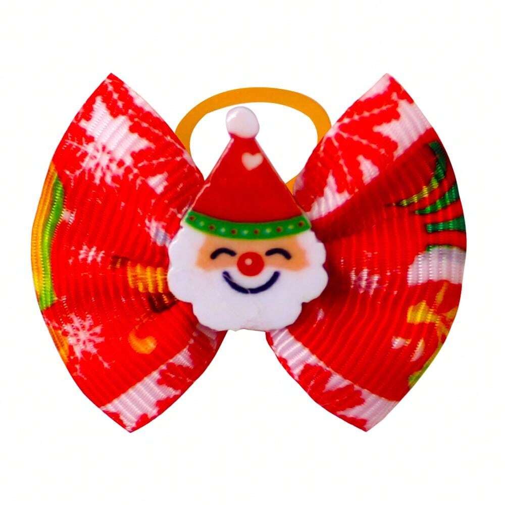Christmas Pet Dog Puppy Hair Bows Dog Grooming Bows Dog Hair