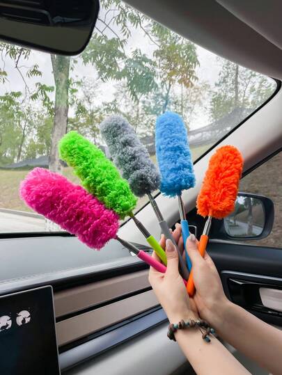 可伸缩除尘掸，静电除尘掸，汽车清洁刷，清洁掸，汽车配件，多用途清洁用品