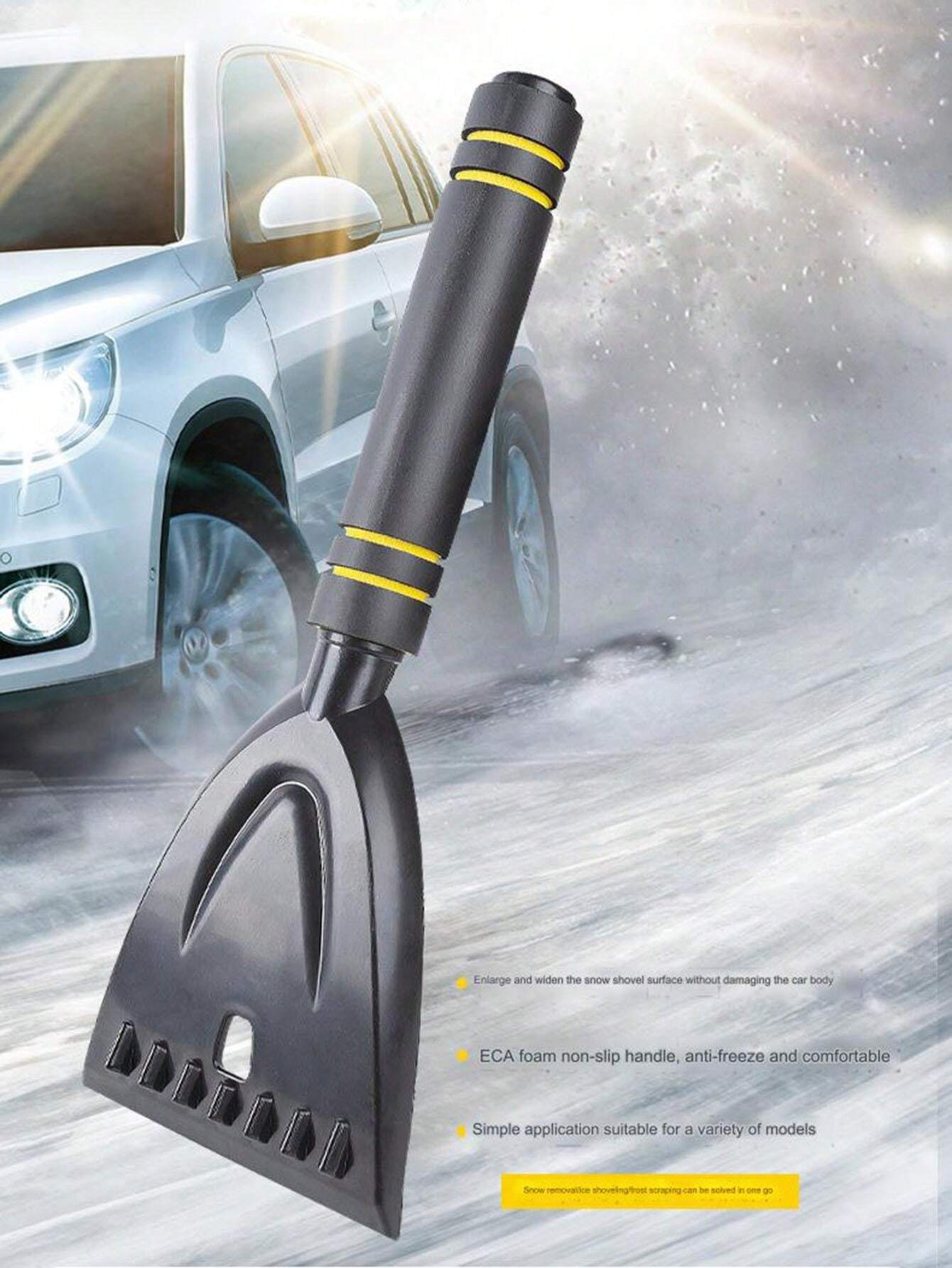 Multifunctional Car Snow Shovel, Winter Snow And Ice Removal Portable
