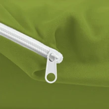 4 Gel Mesh/Helanca Pillowcase Protective Covers 50cm X 70cm With Zipper - 橄欖綠 - 查看 3