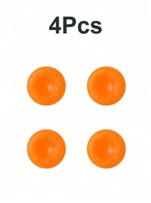 4 件装硅胶操纵杆拇指握把适用于 PS3/One/360 游戏控制器 - 黑紅色 - 查看 11