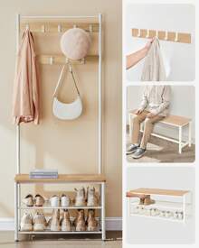 VASAGLE Coat Racks - Camel - View 3