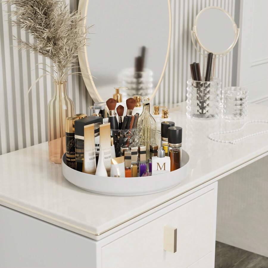 Metal Lazy Susan Turntable 33cm (13 Inch) Cupboard Organiser Rotating