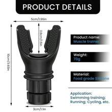 1pc Breathing Exercise For Lungs Portable Breath Fitness Exerciser Device Endurance Workout With Adjustable Resistances Sports Gym Accessories, Sport, Gym, Home Exercise, Sport Accessories, Gym Accessories, CrossFit Accessories - Multicolor - View 10