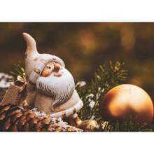1 tấm áp phích trang trí Giáng sinh năm mới cây thông Noel quà tặng nai sừng tấm bánh gừng người đàn ông vải in áp phích nghệ thuật treo tường trang trí phòng nhà không có khung - Nhiều màu - Xem 14