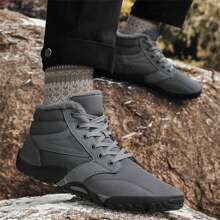 1 par de botas de nieve para mujer, zapatos de invierno impermeables y aislados para uso al aire libre, para otoño e invierno