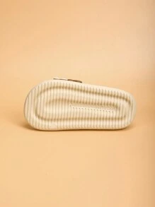 Kids' Foam Slippers, Lightweight Non-Slip Soft Bottom Cute Casual Slip-On Beach Sandals For Boys & Girls - Beige - View 10