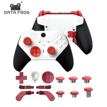 DATA FROG DATA FROG Metal D-Pad Trigger Paddles Replacement Thumbstick For Xb Ox One Eli Te Controller Series 2 Parts Repair Kit Accessories