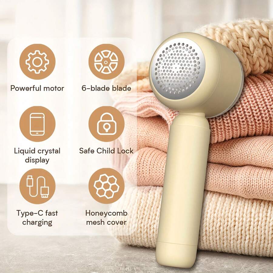 PANCERKA PANCERKA 1pc Sweater Fabric Shaver, Lint Remover For Clothes