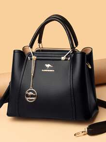 KAIDIFEINIROO حقائب يد نسائية من الجلد الناعم، حقائب كتف وحقائب رسول ذات ثلاث طبقات من الماركات الفاخرة، سعة كبيرة للتسوق، حقيبة نسائية مثالية للمكتب والأعمال والعمل