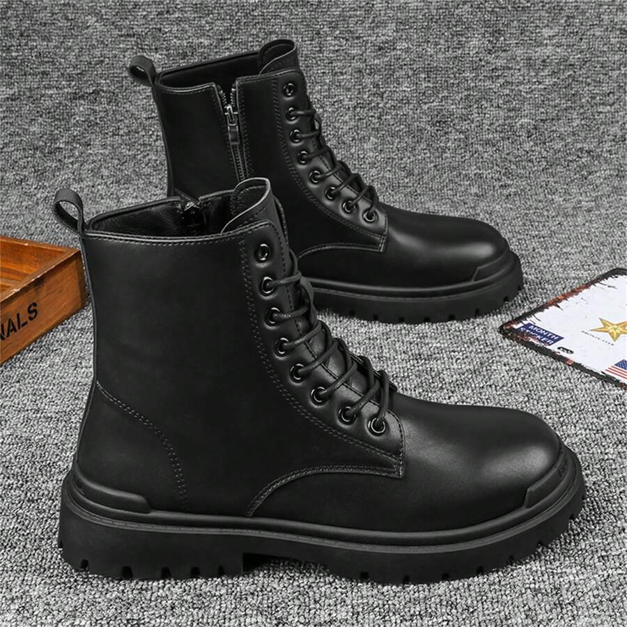 Boots For Men 2024, HighTop, British Style MidTop Casual Shoes
