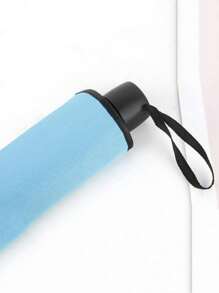 1 szt. Przenośny parasol, Minimalistyczny, prosty parasol na zewnątrz, Wybór na wiosnę i lato, Prezenty dla druhen, Pokój, Wystrój sypialni, Plaża, Podróże, Dla mężczyzn, Dla kobiet, Wakacje - Jasnoniebieski - Zobacz 6