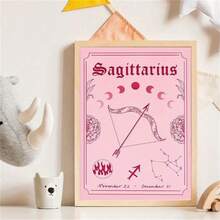 1 tấm áp phích vải canvas, cung hoàng đạo Thiên Bình, cung hoàng đạo Nhân Mã, cung hoàng đạo Kim Ngưu, cung hoàng đạo Xử Nữ, tranh in nghệ thuật chiêm tinh, đồ trang trí tường Boho, tranh in nghệ thuật tường phòng khách, đồ trang trí tường phòng ngủ, đồ trang trí phòng gia đình, (không có khung) - Nhiều màu - Xem 23