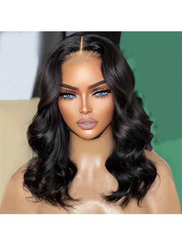Wear And Go Glueless Wigs Human Hair Pre Plucked Pre Cut 5x5 Lace Closure Wigs Body Wave Lace Front Wigs Human Hair For Women 180 Density Natural Black