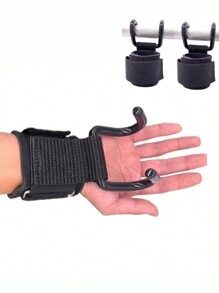 1pc 1st & 2nd Generation Hook Weightlifting Wrist Wraps Suitable For Squats, Pull-Ups, Strength Training Assist Gym Accessories