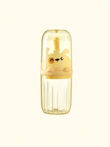 1pc Kids Cartoon Toothbrush Storage Box Rinsing Cup Portable Toothbrush Holder - Nhiều màu - Xem 10