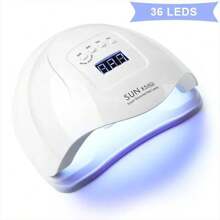 LIMEGIRL SUN X5 Plus UV LED Nail Dryer, LED Nail Lamp, UV Lamp, Suitable For Curing All Gel Nail Polish, Professional Gel Nail Dryer With 4 Timer Settings And Auto Sensor Nail Curing Device - EU C Type Plug(220-240V) - View 1