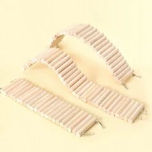 小型宠物围栏、仓鼠围栏、笼子、景观玩具、咀嚼楼梯、隐藏隧道、笼子配件，多种尺寸可供选择 - 卡其色 - 查看 8