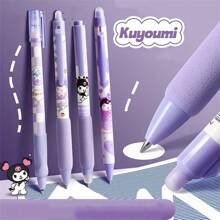 Caneta Esferográfica Apagável Sanrio Coulomb, Tinta Azul, Ponta Média de 0,5mm - Ideal para Uso em Escritório e Escola