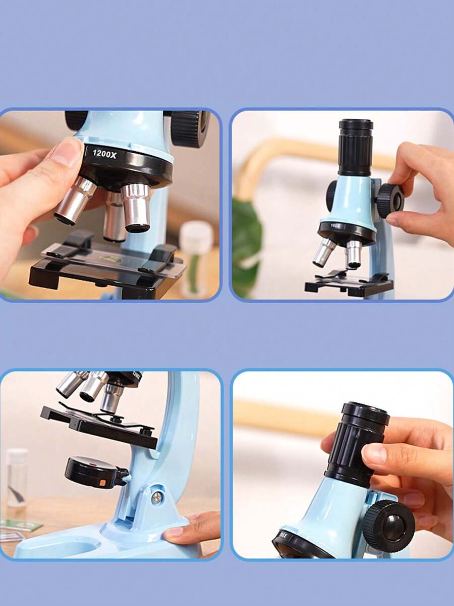 Random Style High Definition High Magnification Microscope Toy
