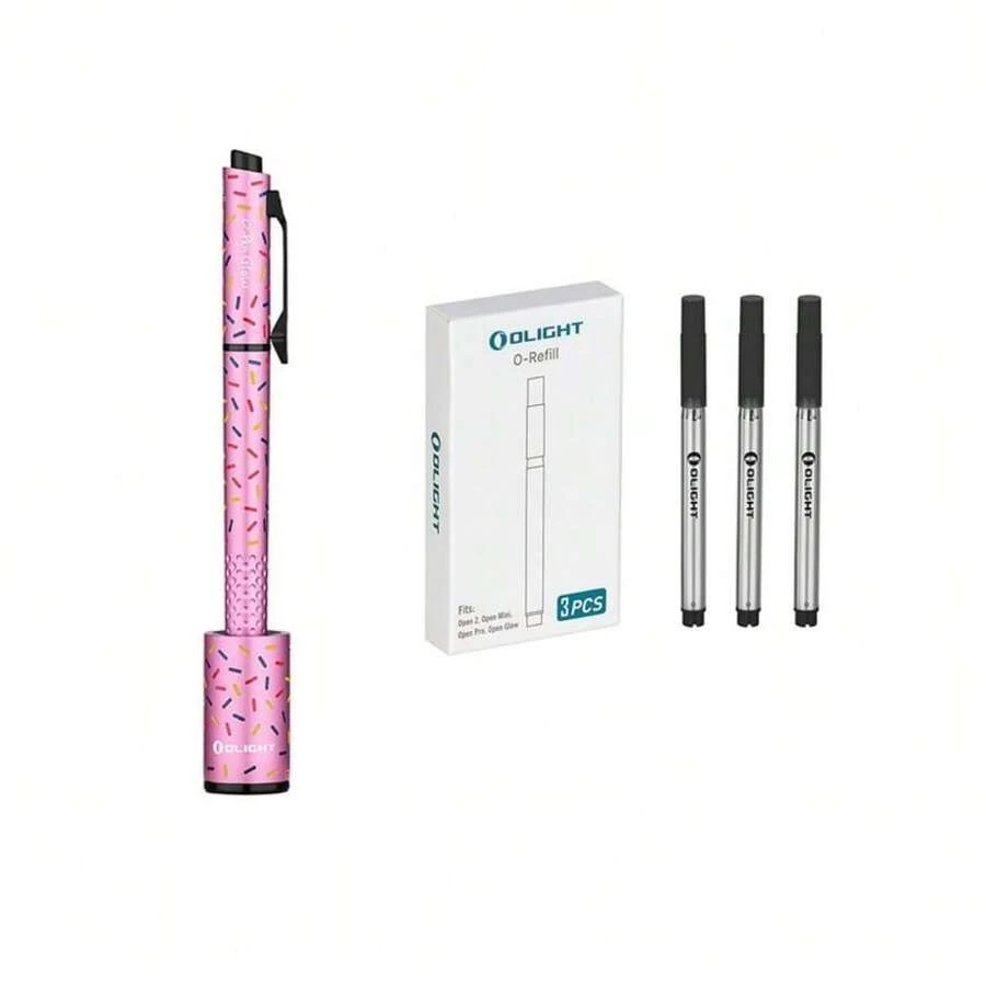 OLIGHT O'Pen Glow EDC Pen Light, 120 Lumens With Green Beam