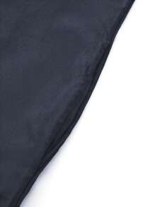 Men's Long Sleeve Muslim  Saudi Arabia Thobe Abaya Kaftan Robe Islamic Dubai - Black - View 7