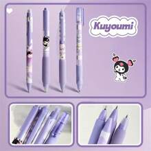 Caneta Esferográfica Apagável Sanrio Coulomb, Tinta Azul, Ponta Média de 0,5mm - Ideal para Uso em Escritório e Escola