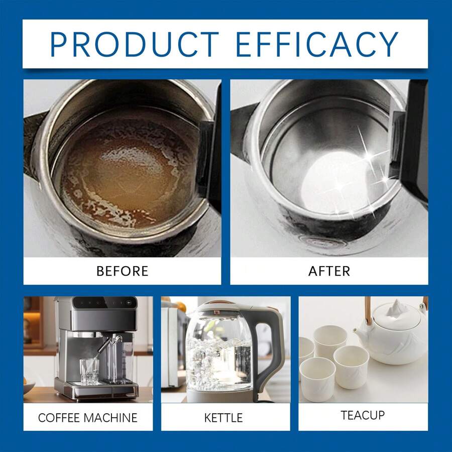 Scale Cleaning Effervescent Tablet Electric Kettle Scale