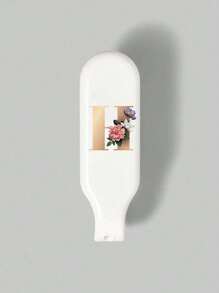 金色花朵字母印花便携式旅行折叠梳，字母A-Z，防静电迷你口袋梳，男女通用美发造型工具，塑料折叠梳，旅行发刷，便携轻巧小巧发刷，可放入钱包和健身房，返校季，旅行度假必备，女士美发配件，发刷，顺发刷，美发产品，美发工具，美发用品，头发护理，卷发刷，理发师，美发设备，旅行必备，发型，美发，发刷，背梳，造型刷，卷发刷，边缘刷，发梳，梳子，梳头，发刷套装，梳子，卷发梳，顺发刷，女士发刷，头发，旅行，美发产品，美发工具，美发用品，理发师，理发师配件，理发店，美发设备 - 白色 - 查看 35