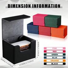 Hộp đựng bài tây bằng da PU, hộp đựng bài từ tính, hộp đựng bài chơi game. - Nhiều màu - Xem 7