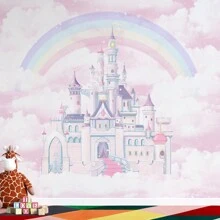 Castle Wallpaper For Kids - Nhiều màu - Xem 2