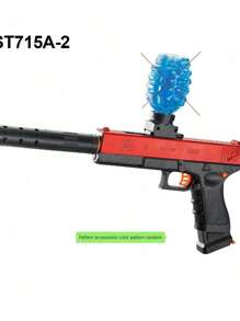 High-Tech Electric Hydro Blaster Toy Gun - Exciting Family Fun Adventure, Suitable For Sunny Beaches And Poolsides, 7-8mm Giftbox Set (Batteries Not Included), Suitable For - Multicolor - View 14