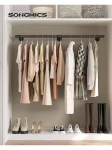 SONGMICS Fixed Clothes Drying Racks - أسود - مشاهدة 1