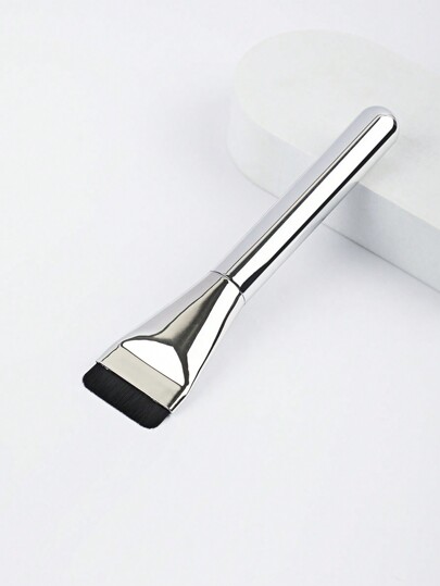 1 Pc Brush Flat Thin Makeup Brush Soft Facial Brushes Tools Facial Applicator Brush Face Brushes Makeup Brushes For Peel, Makeup - Soft Foundation Brush BB Cream Brush Concealer Brush