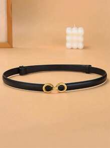 Élégante et ceinture pour femmes avec boucle, convient aux robes, pulls, costumes, décorations de taille, petites ceintures, pulls