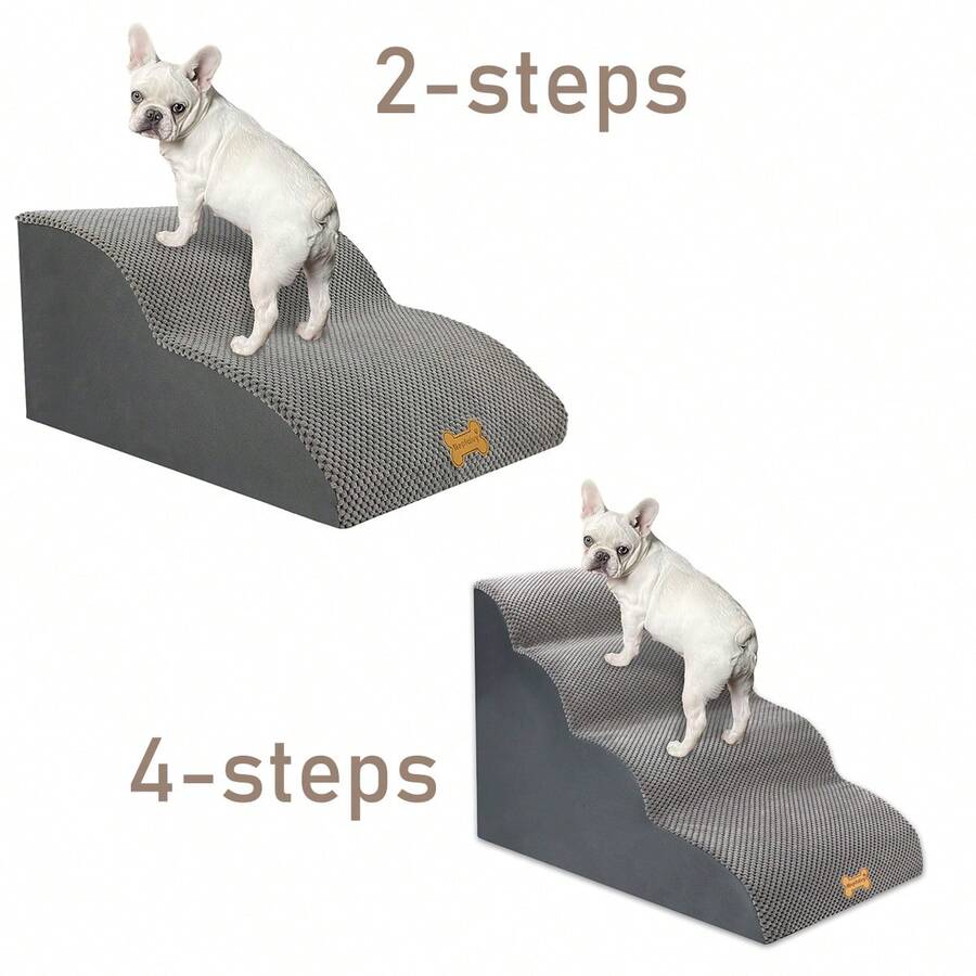 Dog Steps Stairs For Bed NonSlip Pet Stairs For Small Dogs And Cats